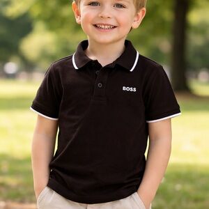 Boss Kids Dark Polo Shirt